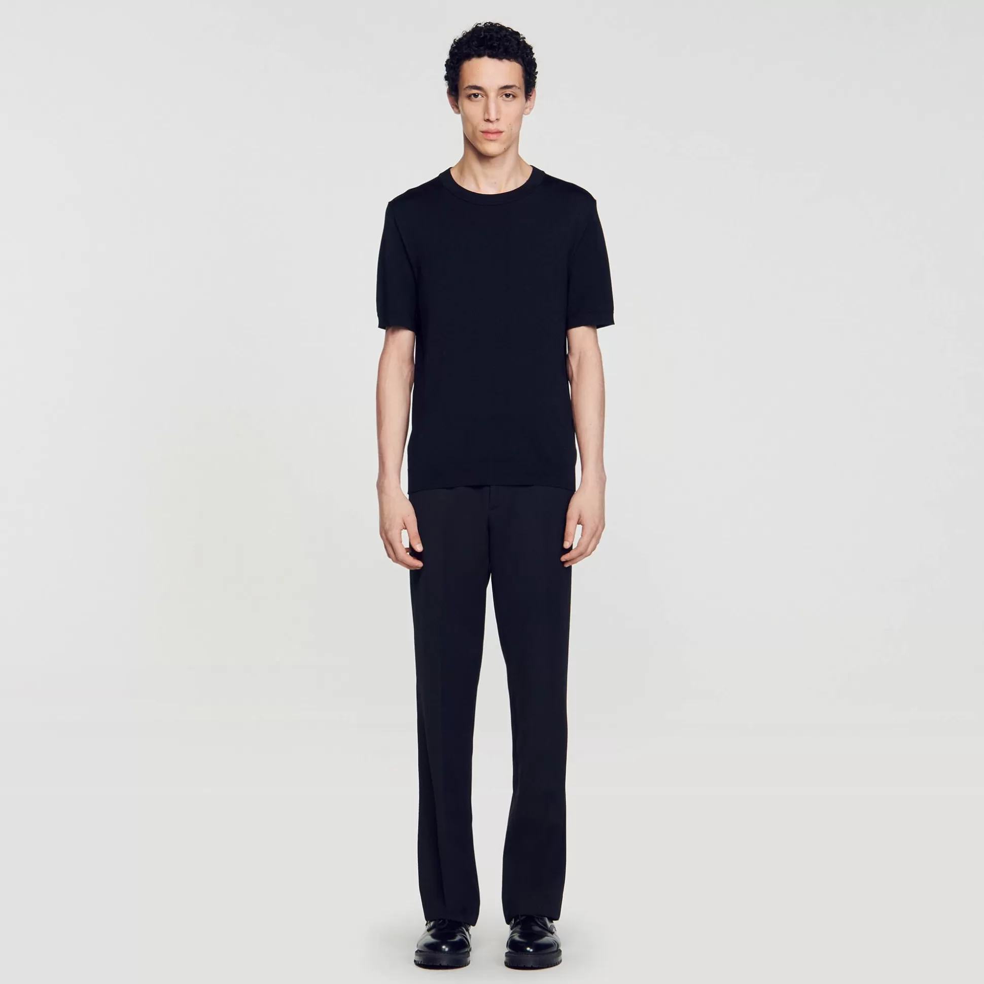 Hombre Sandro Paris Camisetas & Polos<Camiseta De Punto