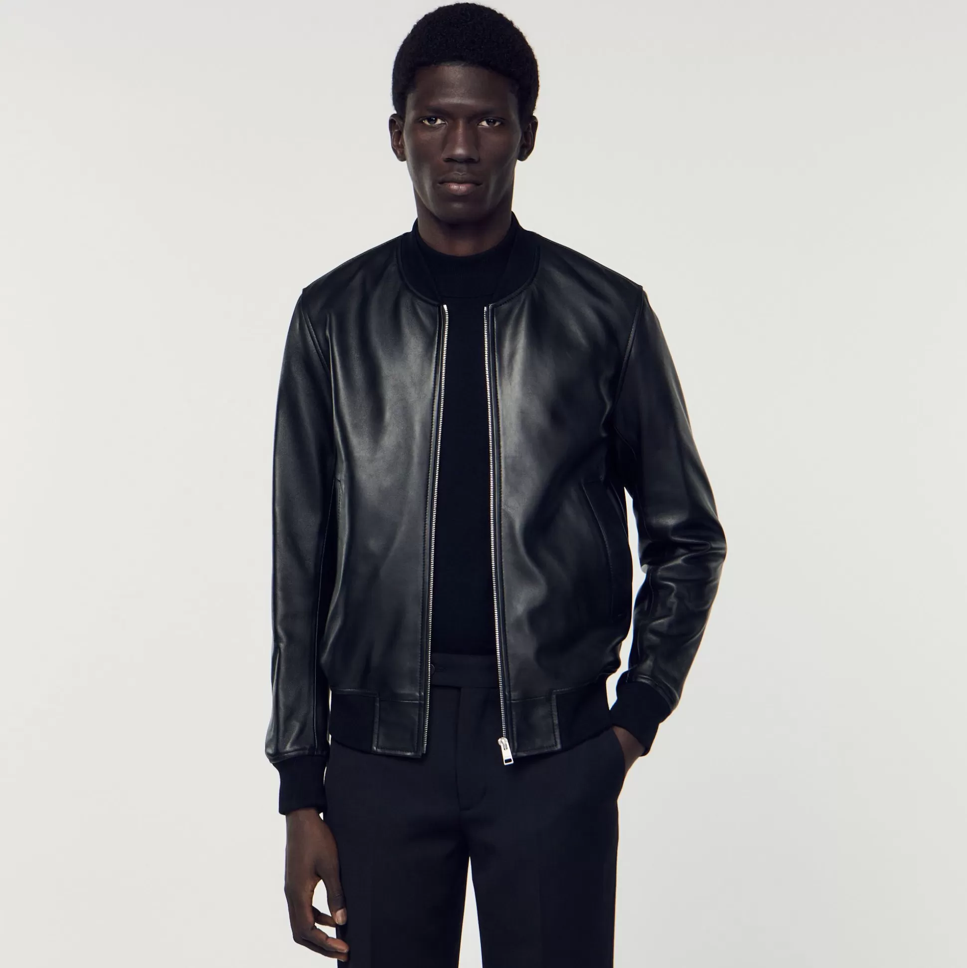 cazadora_de_cuero_3-1.webp Hombre Sandro Paris Pieles<Cazadora De Cuero